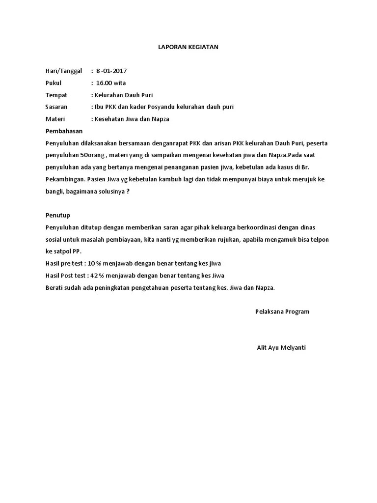 Notulen Keswa Dan Napza | PDF