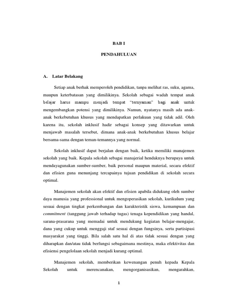 Makalah Pendidikan Inklusi Pdf