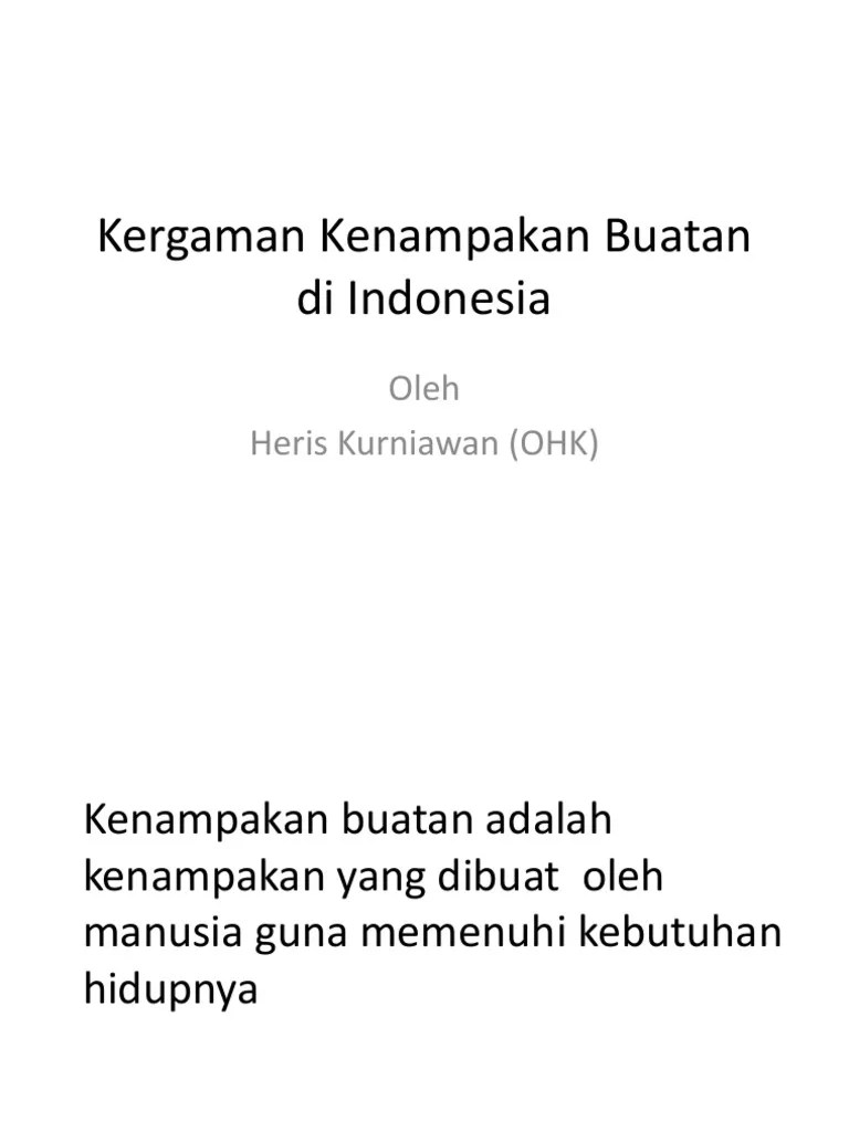 Kergaman Kenampakan Buatan