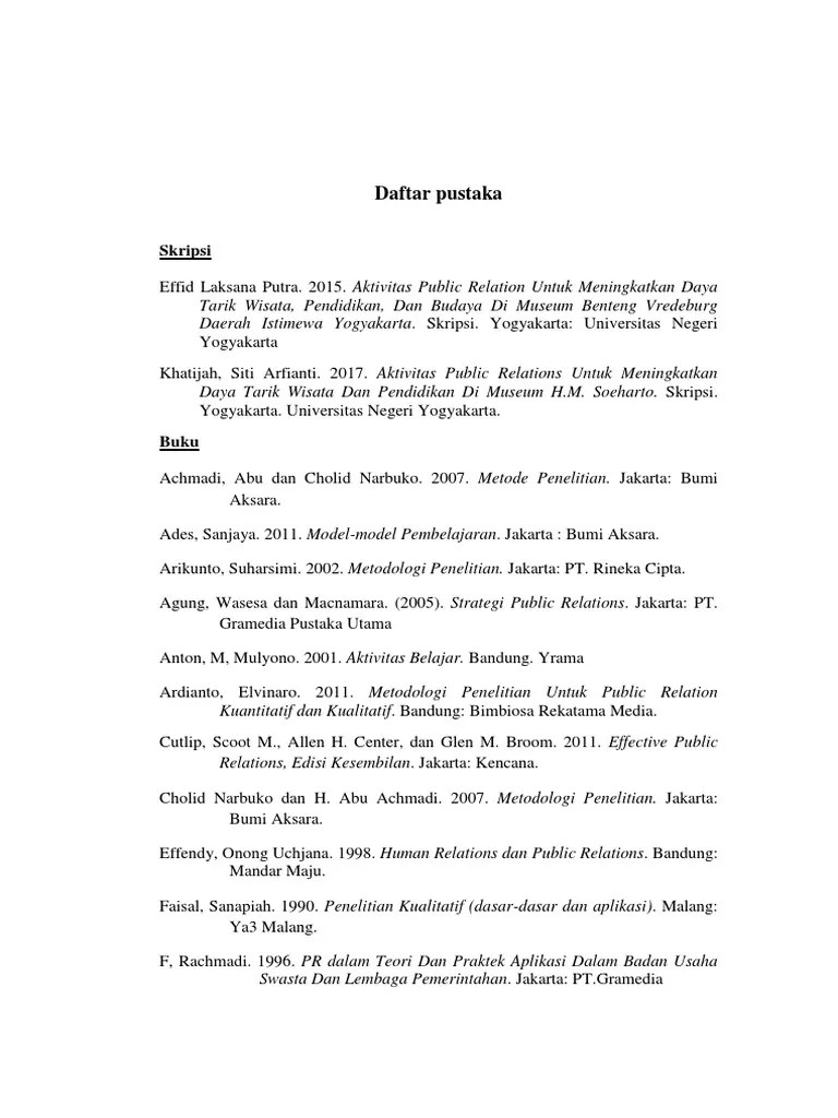 Daftar Pustaka Sipp | PDF