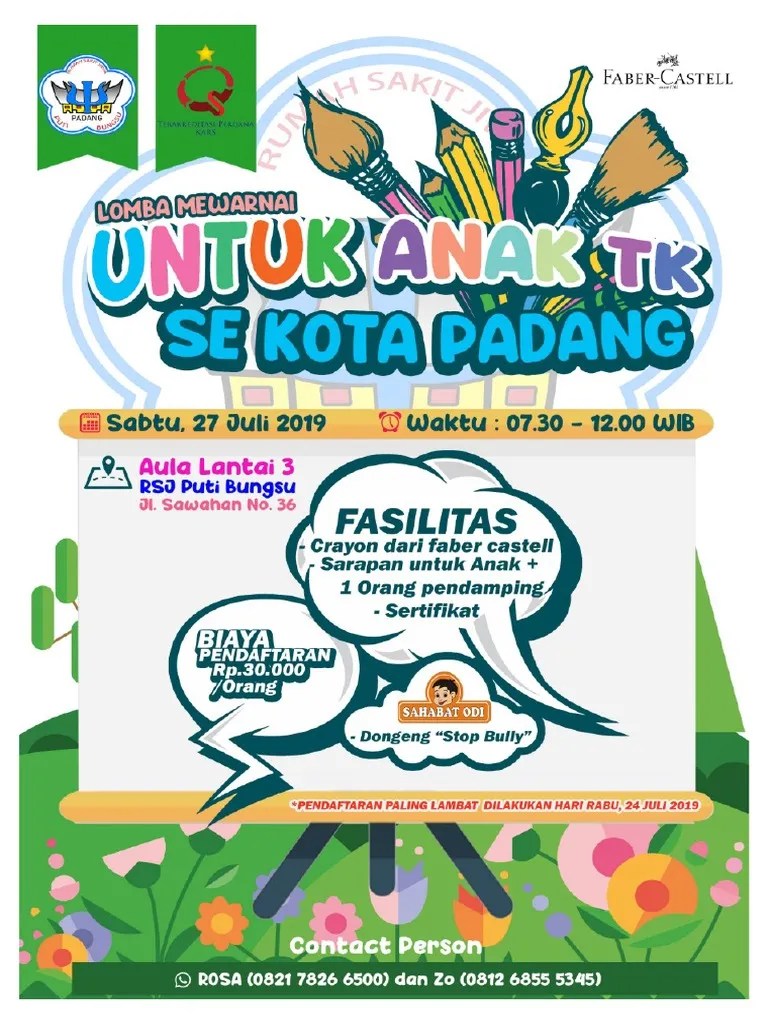 Brosur Lomba Mewarnai Anak TK | PDF