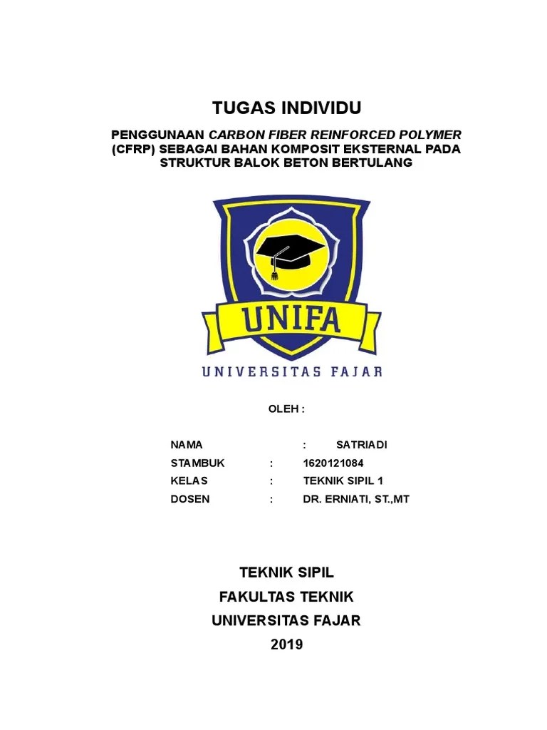 Makalah CFRP Satriadi 1620121084 | PDF