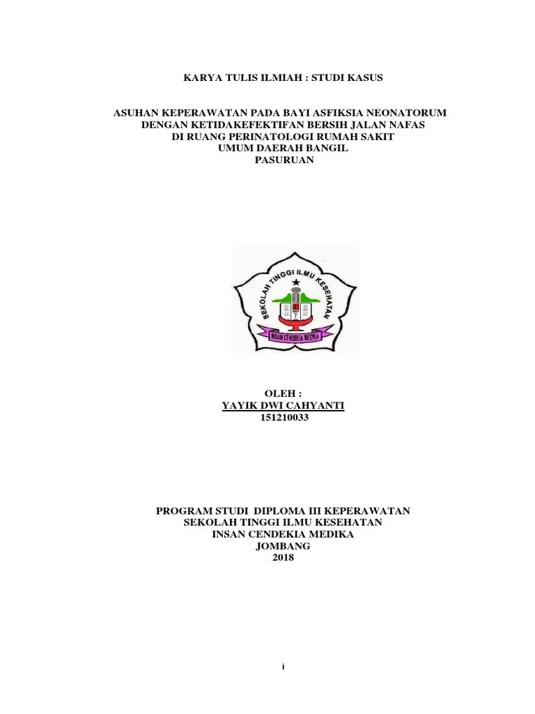 Yayik Dwi Cahyanti KTI | PDF