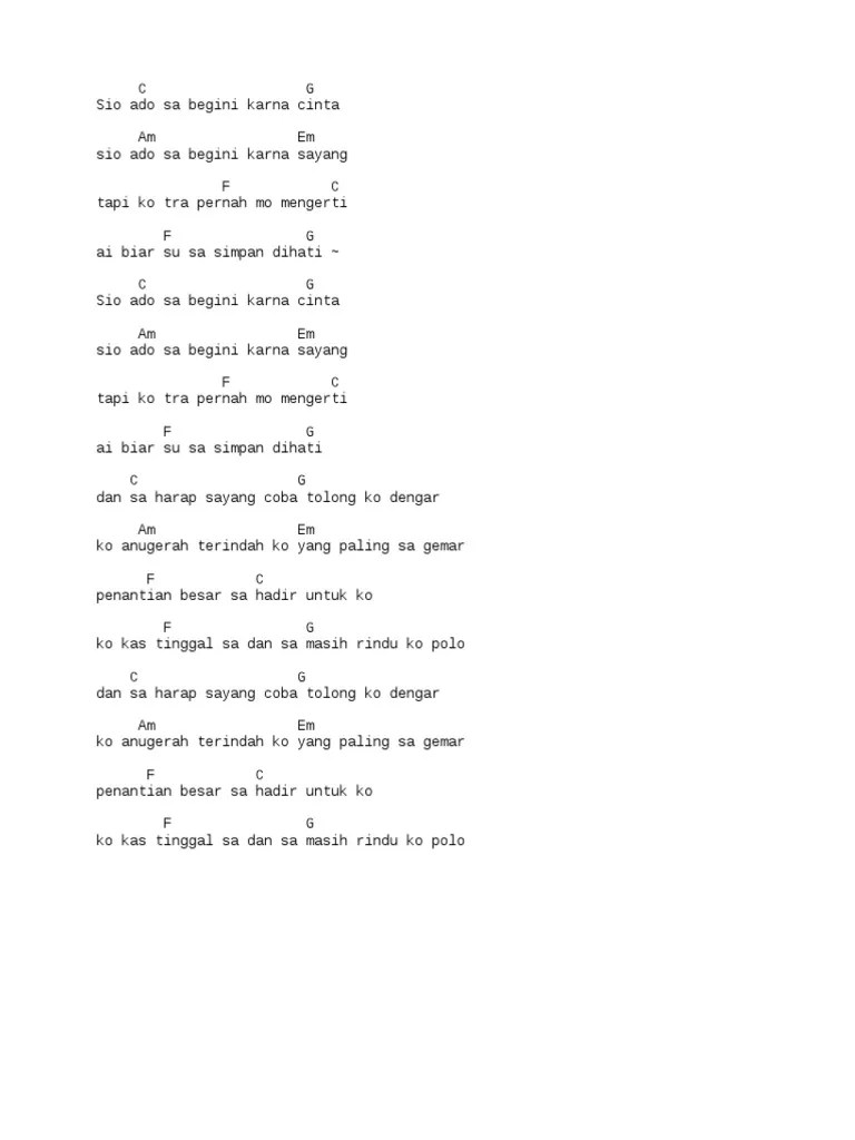 Sio Ado Ko Sa Gemar | PDF