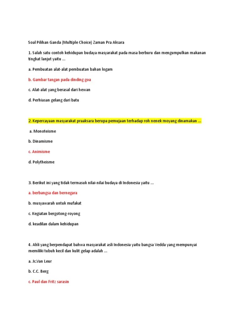 Soal Pilihan Ga-WPS Office | PDF