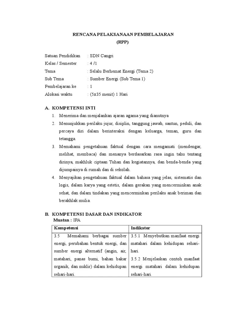 Sumber Energi 1 | PDF