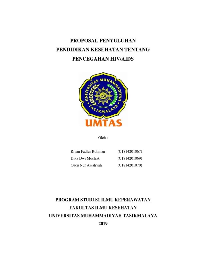 Proposal Penyuluhan Hiv | PDF