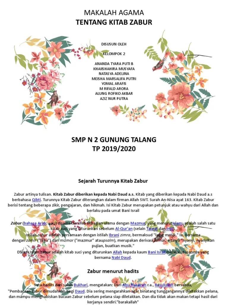 Kitab Taurat Diturunkan Di Gunung