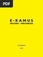 E - Kamus Saku Bahasa Inggris | PDF
