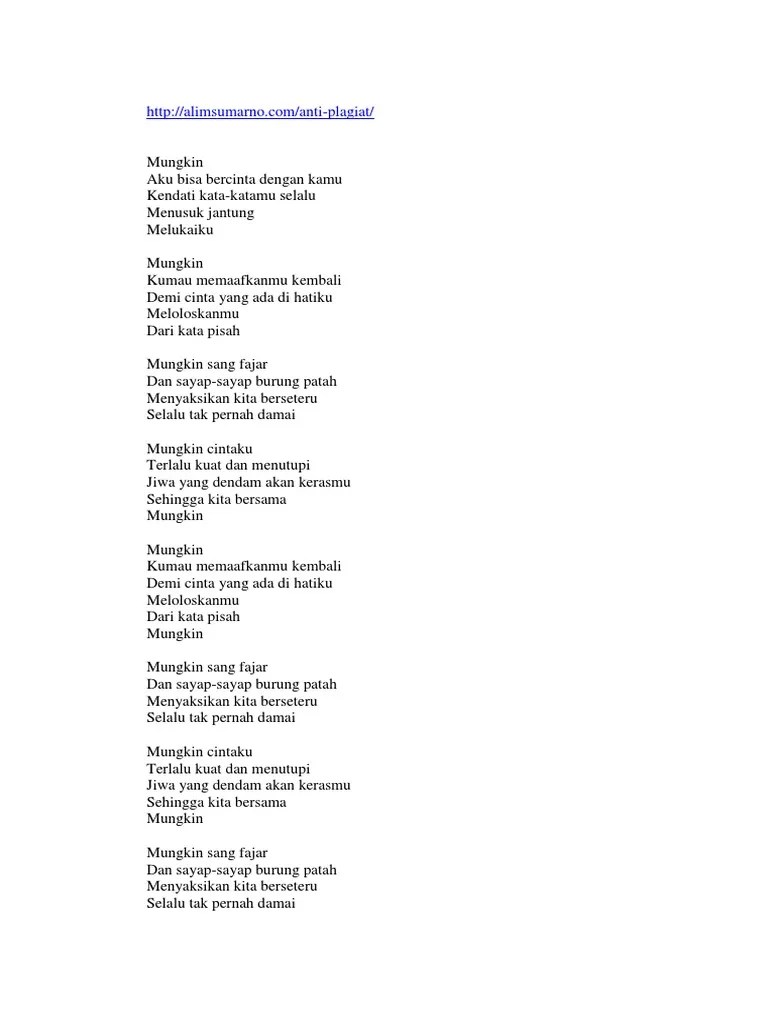Lagu Lirik Mungkin Sang Fajar Dan Sayap Sayap Burung Patah – ID.Lif.co.id