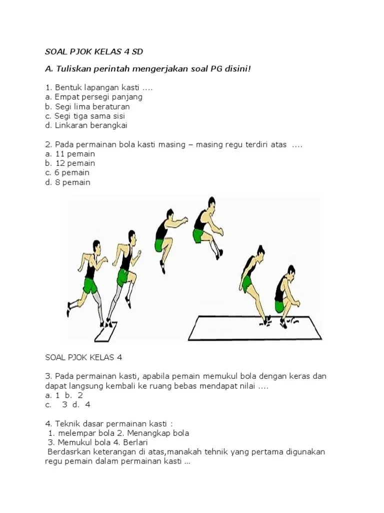Soal Pjok Kelas 4 SD | PDF
