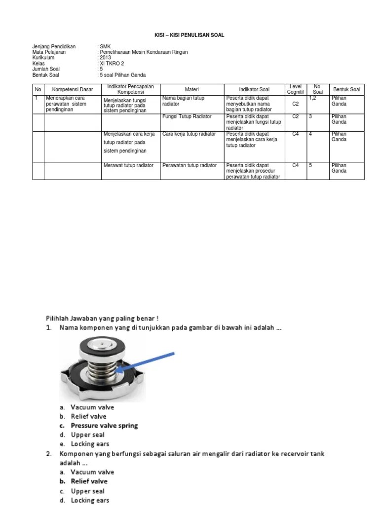 Evaluasi - Kisi2 Peerteaching | PDF