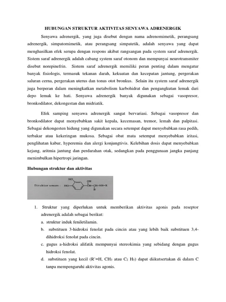 Adrenergik&amp;non Adrenergik | PDF
