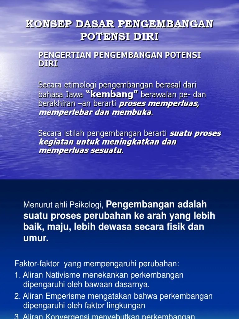 Potensi Diri | PDF