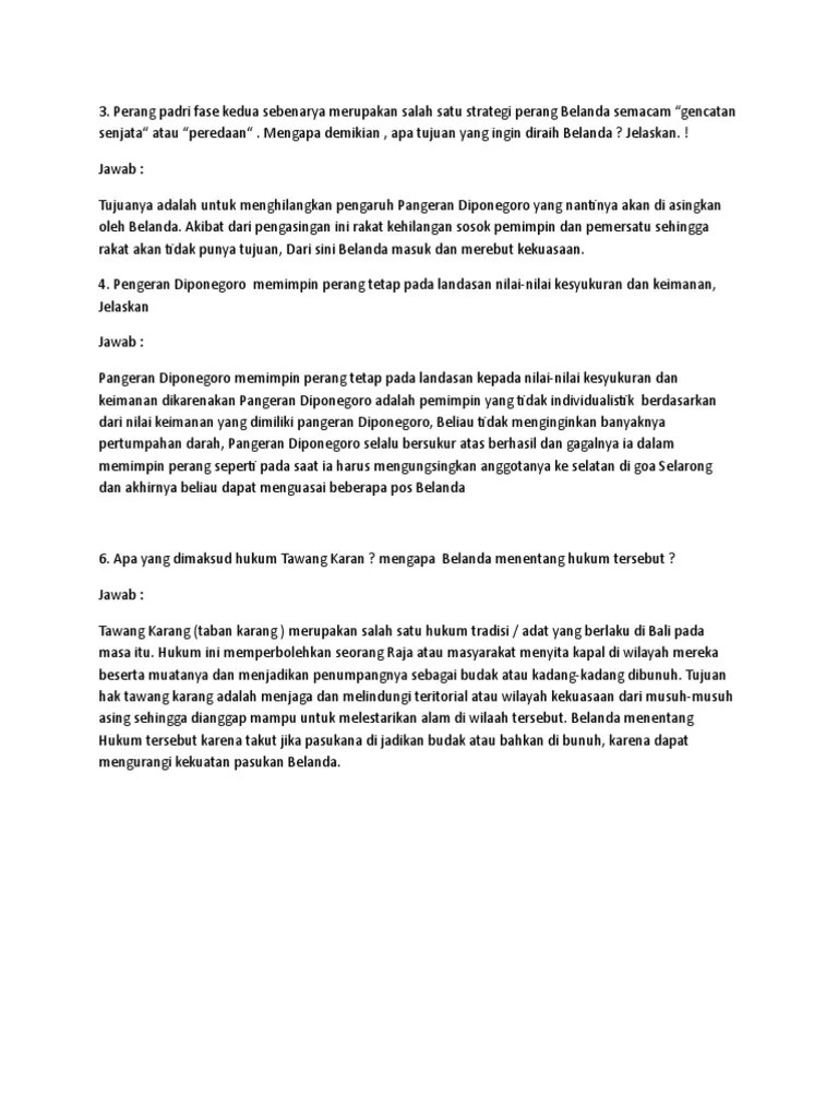 Kisi Sejarah Indonesia | PDF