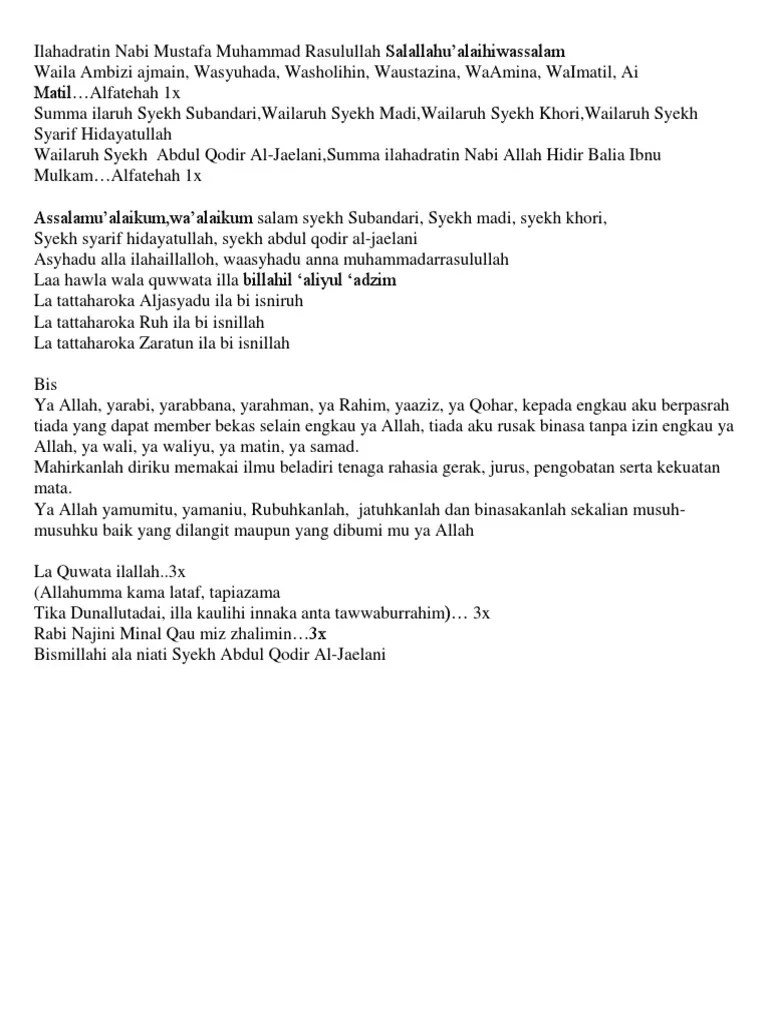 Amalam Awal Budi Suci | PDF