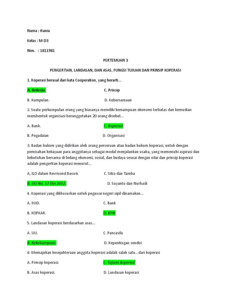 Tugas Pertemuan 3 | PDF