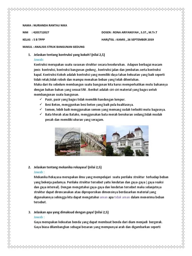 Tugas Analisis SBG Nurianda Rantau Nika 5b | PDF