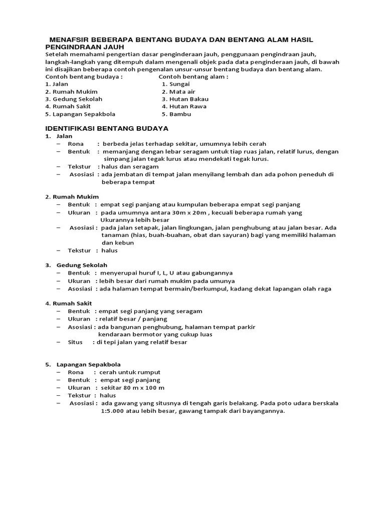Interpretasi Citra | PDF