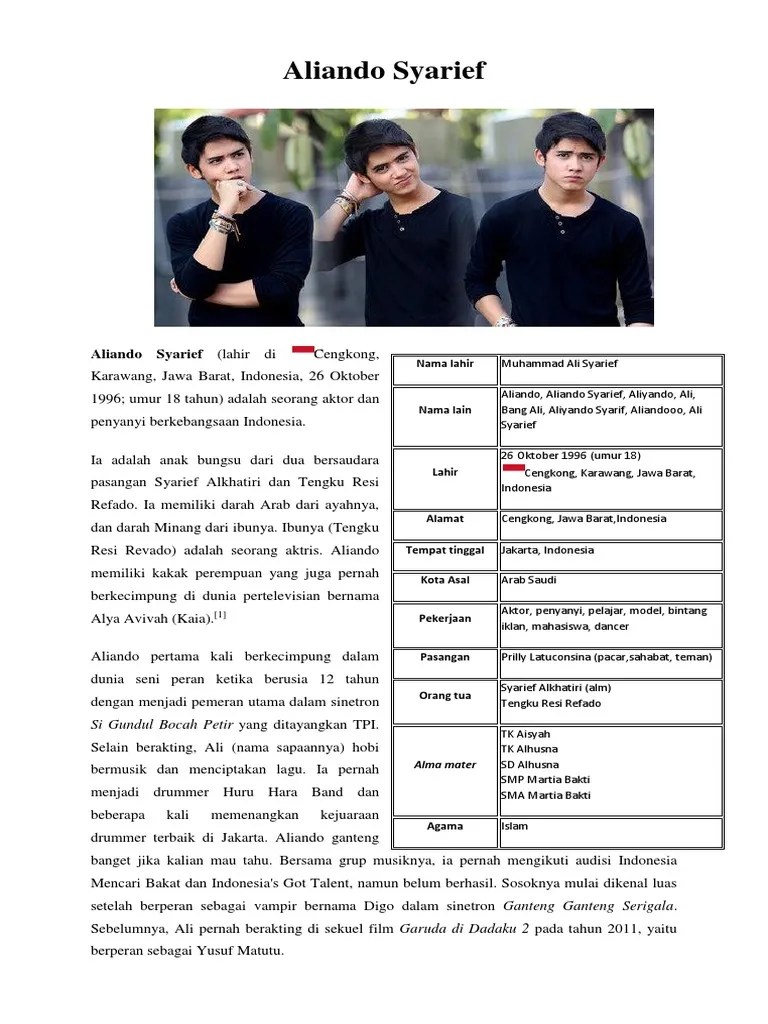 Aliando Syarief | PDF