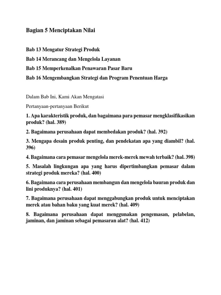 Manajemen Pemasaran | PDF