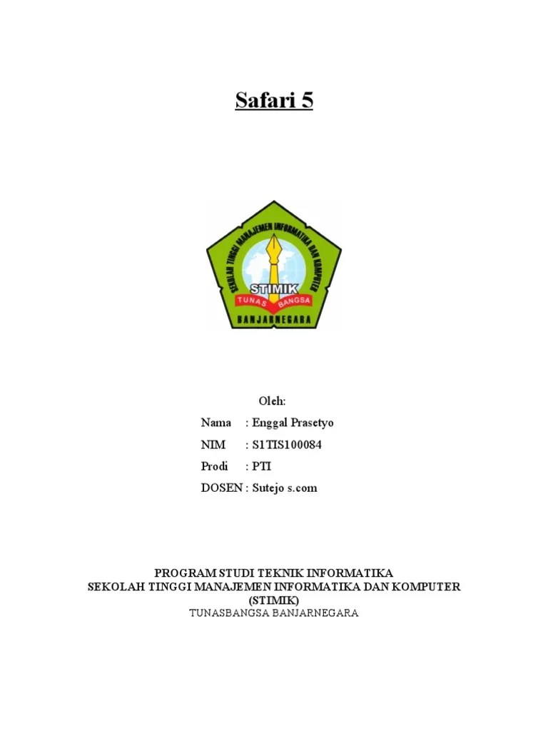MAKALAH 5 Safari 5 | PDF