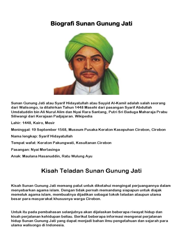 Biografi Sunan Giri | PDF