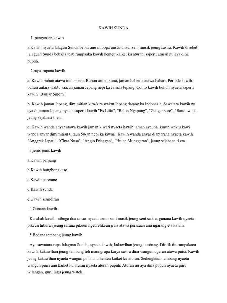 Harti Kawih Nyaeta - Perangkat Sekolah