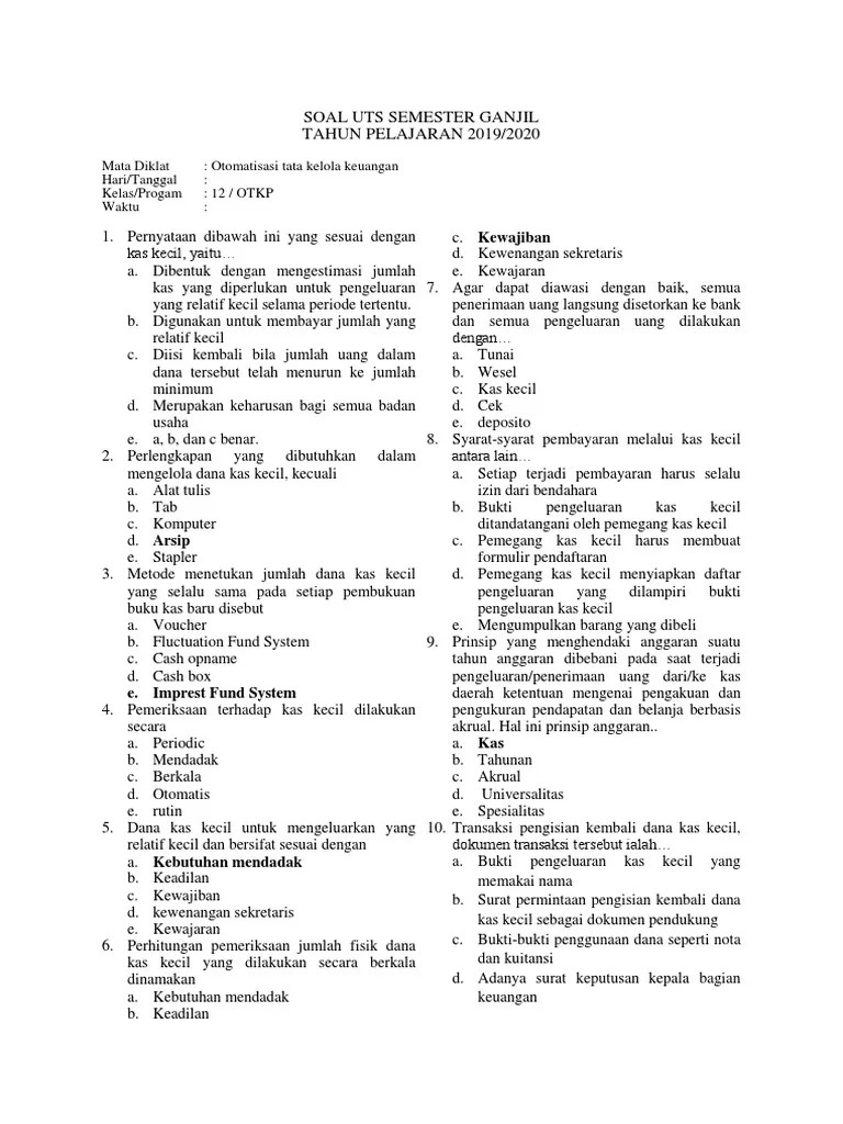Contoh Laporan Pkl Administrasi Perkantoran 2019 - Audit Kinerja