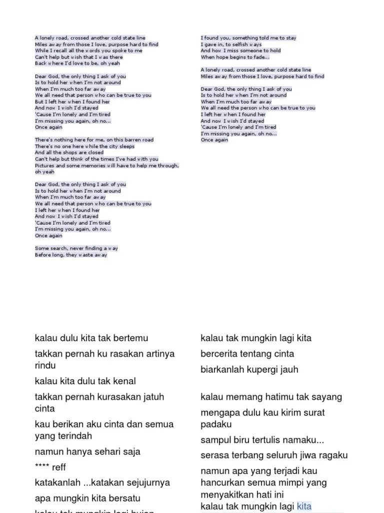 Lirik Lagu | PDF
