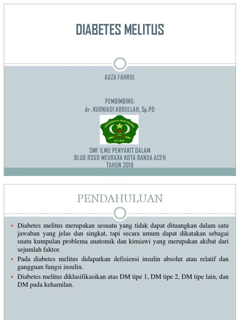 Diabetes Melitus Tipe 2 | PDF