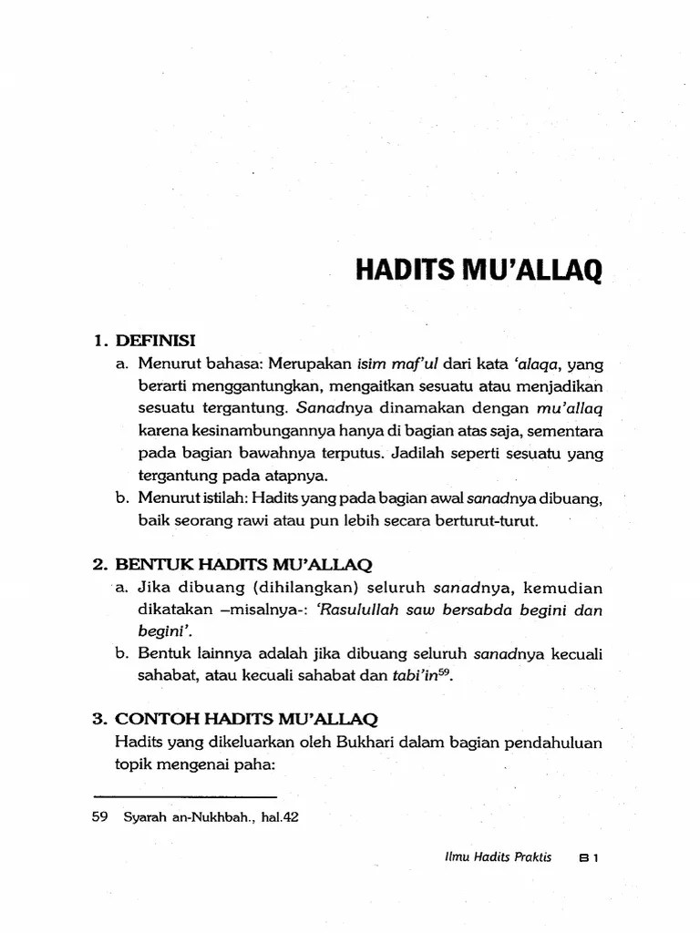 Ulumul Hadits Byalvina | PDF