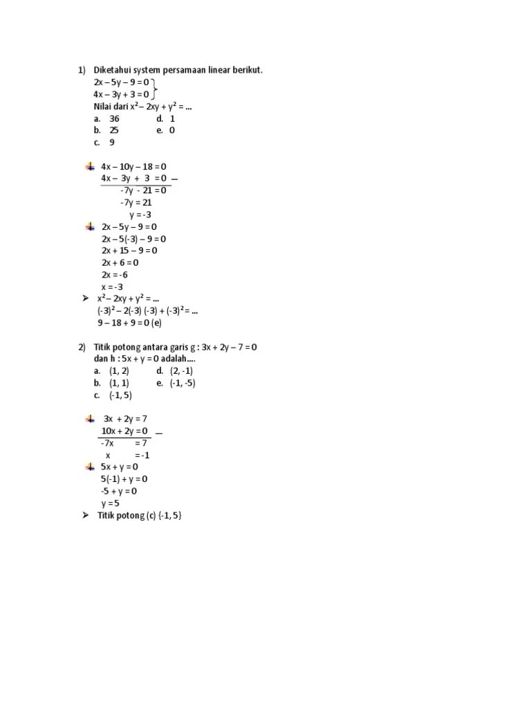 Matematika Wajib SMA X | PDF