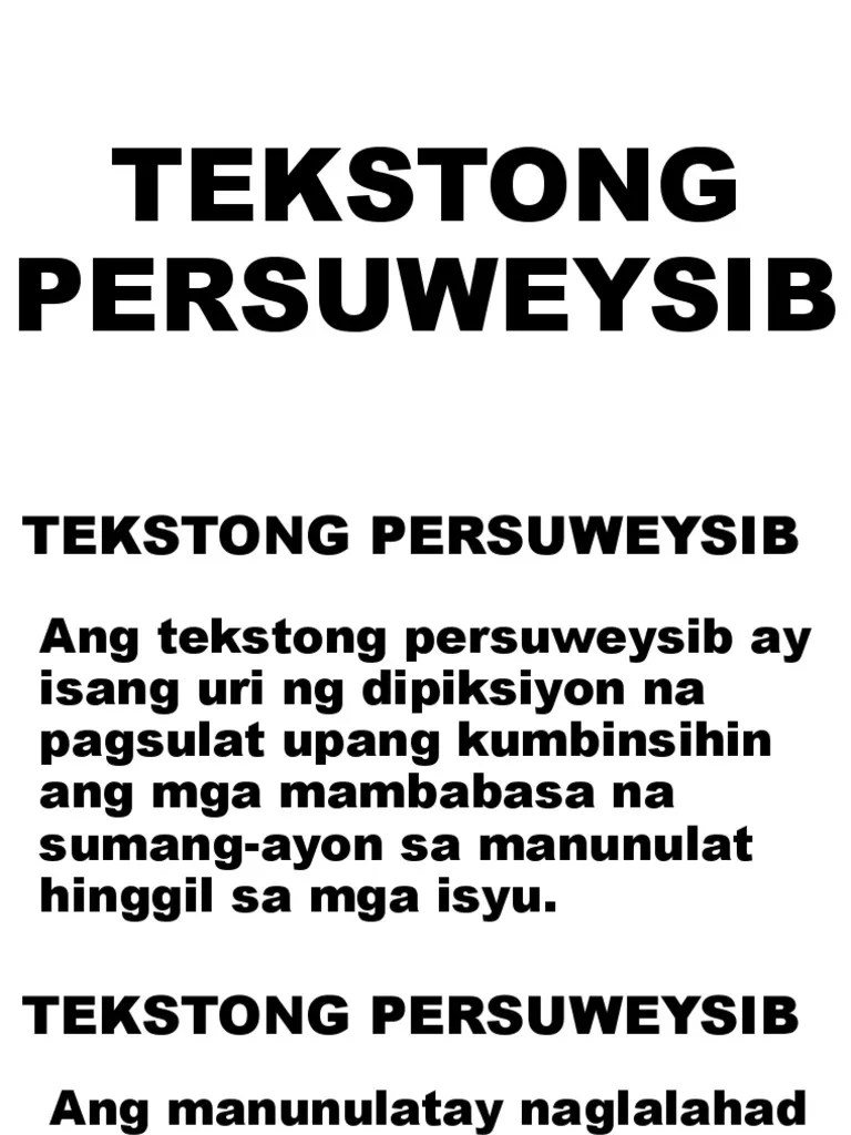 Tekstong