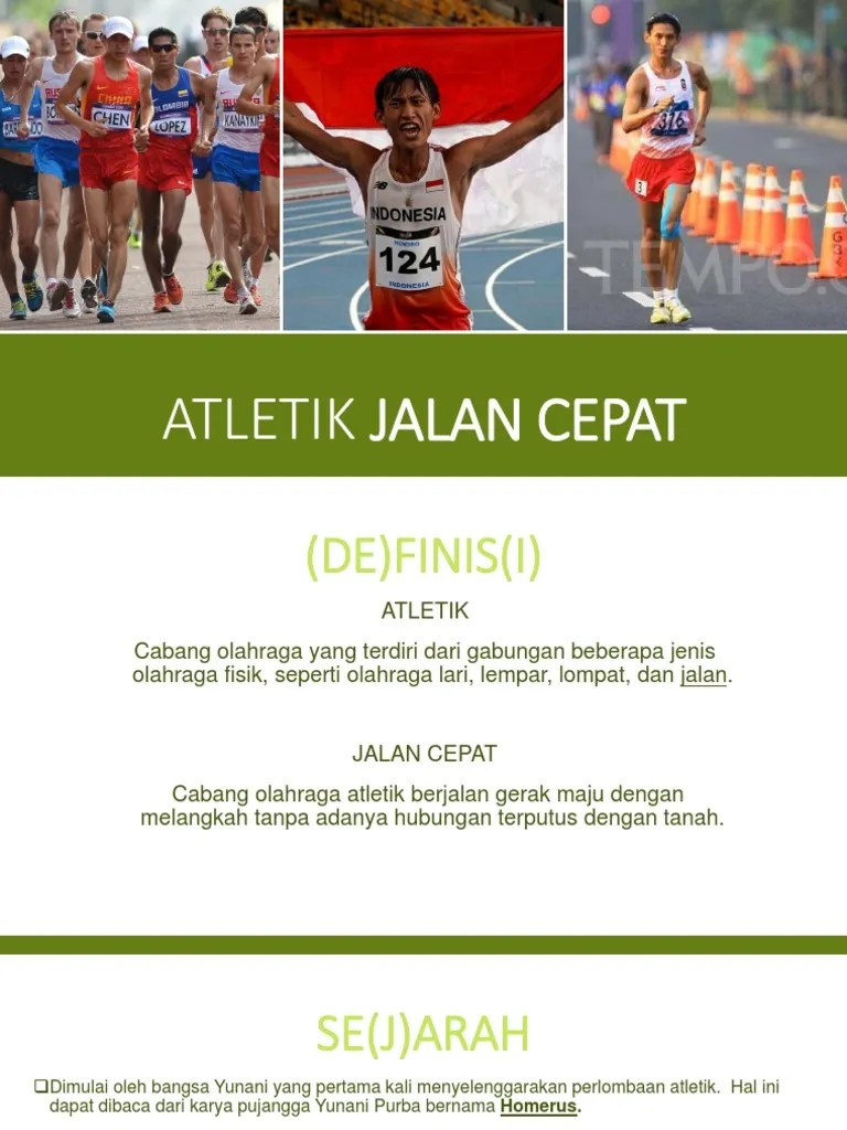 aTLETIk JALAN CEPAT | PDF