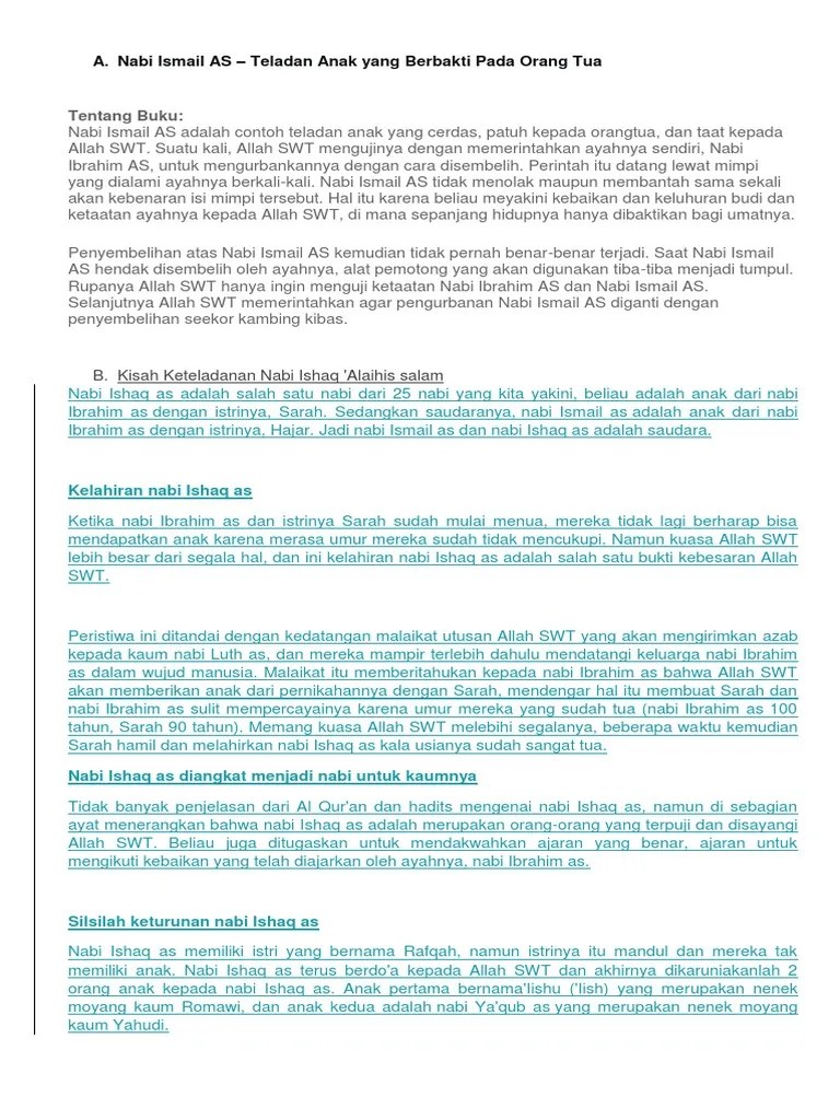 Kisah para Nabi | PDF