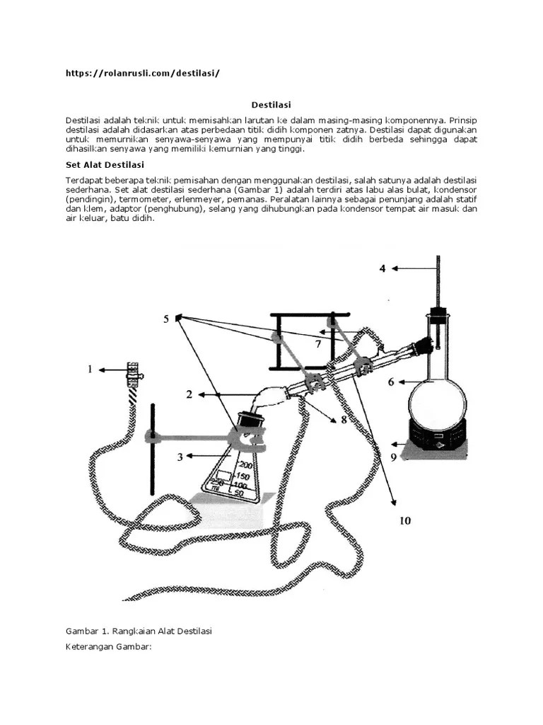 Destilasi | PDF