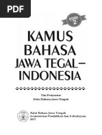 Kamus Bahasa Jawa Tegal | PDF