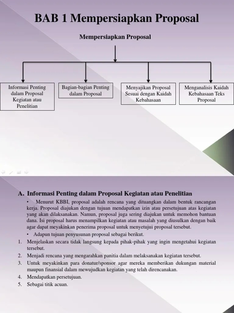 BAB 1 Proposal | PDF