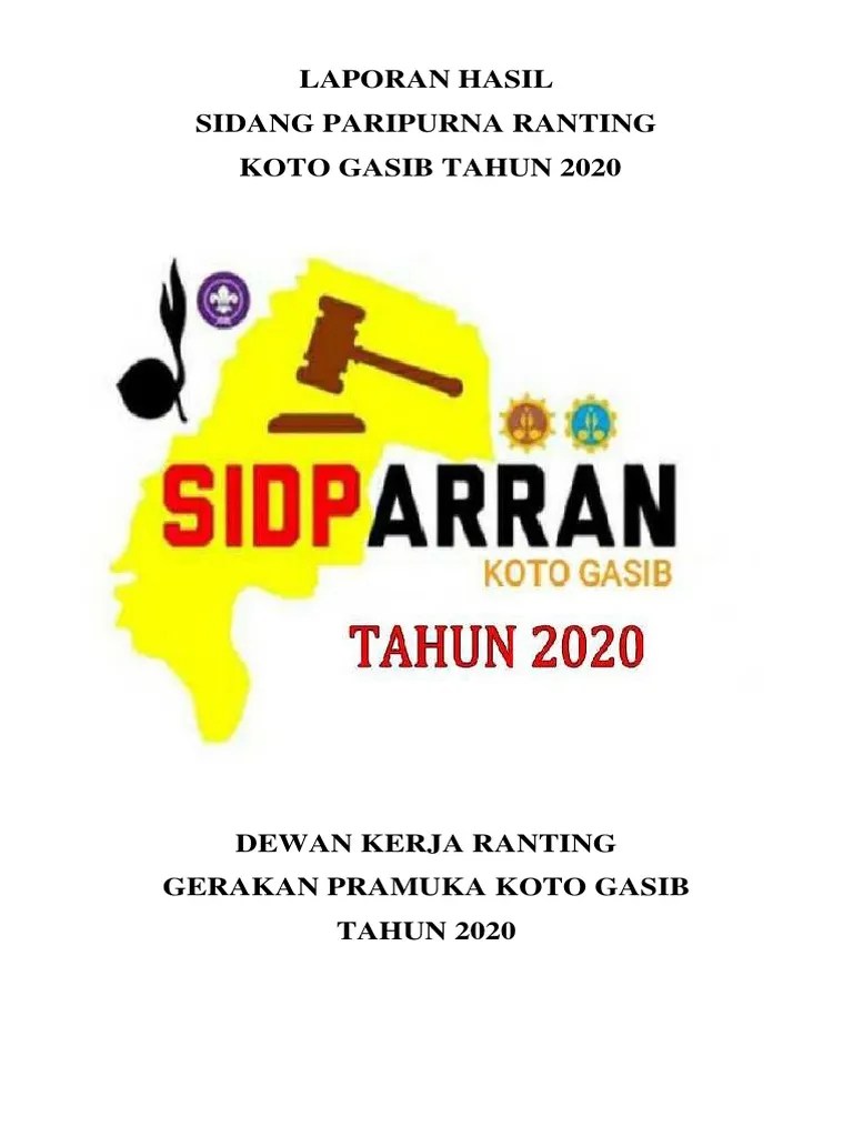Laporan Hasil Sidang Paripurna Ranting | PDF