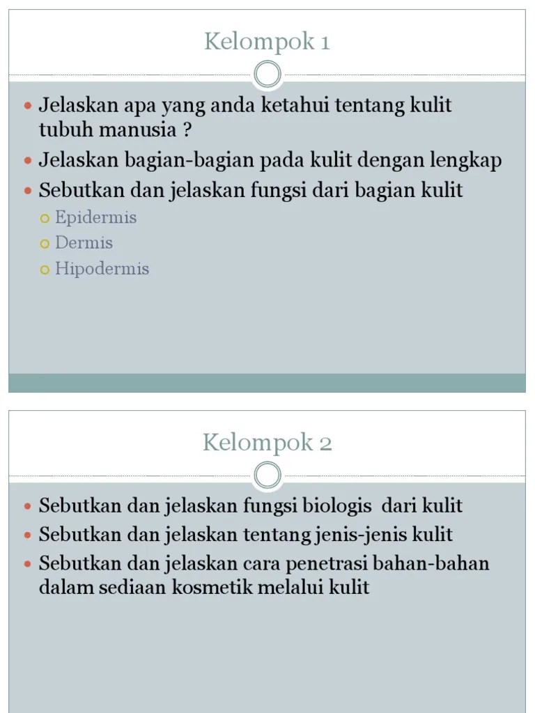 Anfisman Kulit | PDF