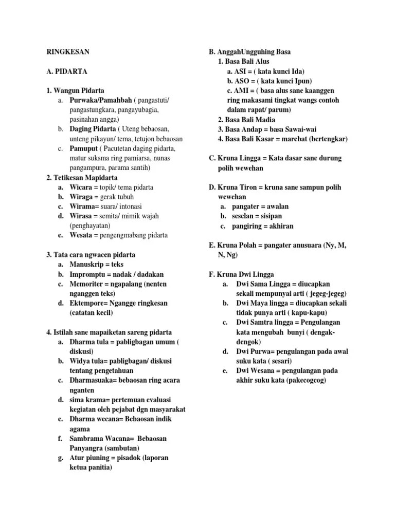 Kls 7 RINGKESAN | PDF