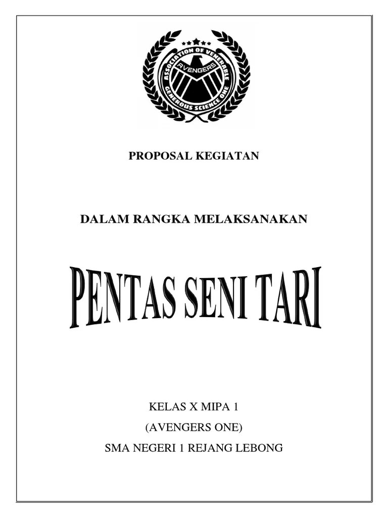 Contoh Proposal Pementasan Seni | PDF