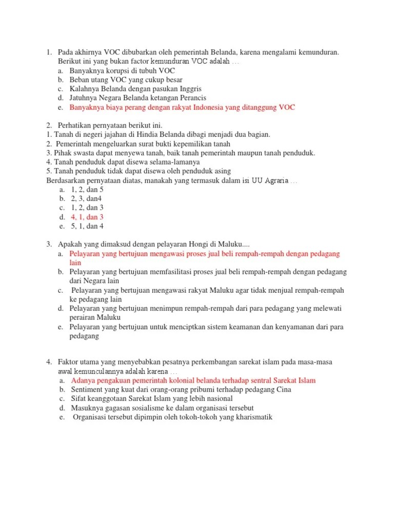 Soal Sejindo Dimas | PDF
