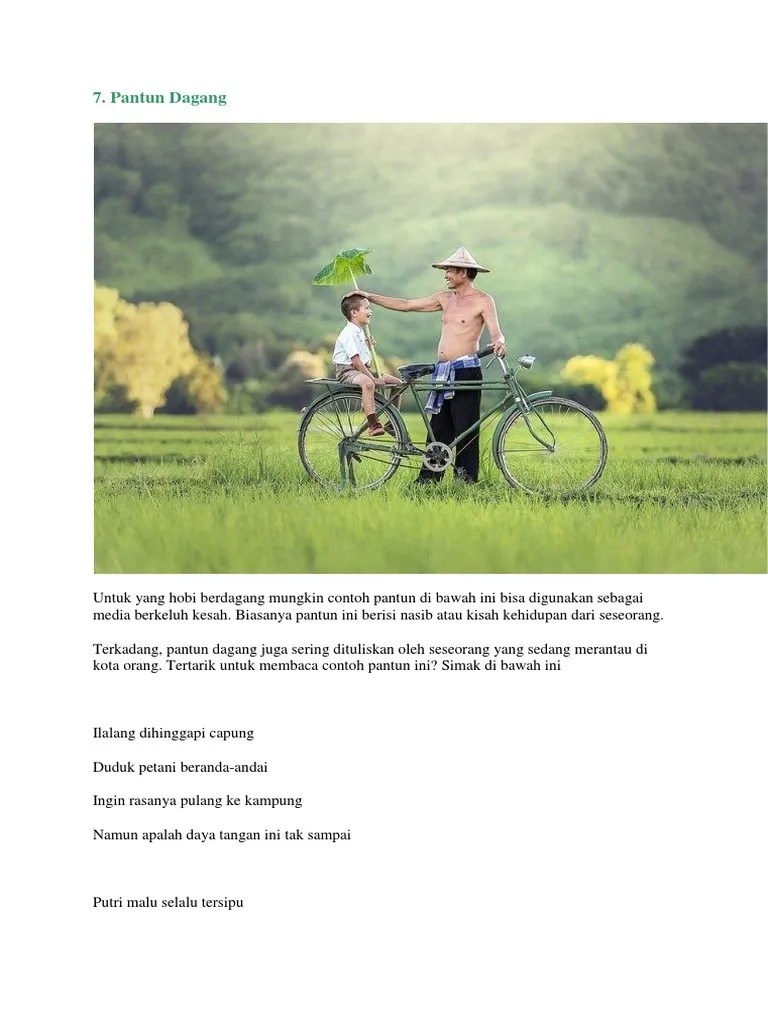 Contoh Pantun | PDF