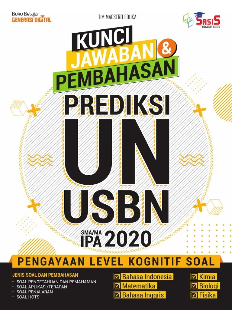 Pembahasan Prediksi UN SMA IPA 2020 PDF | PDF