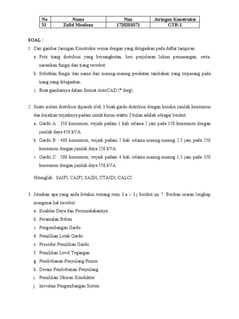 Tugas Distribusi | PDF