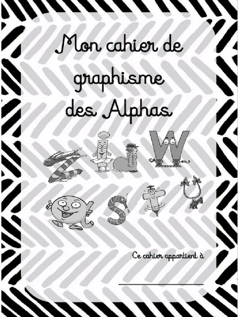 Cahier de Graphisme Alphas PDF | PDF | Phénomène terrestre | Phénomène  météorologique
