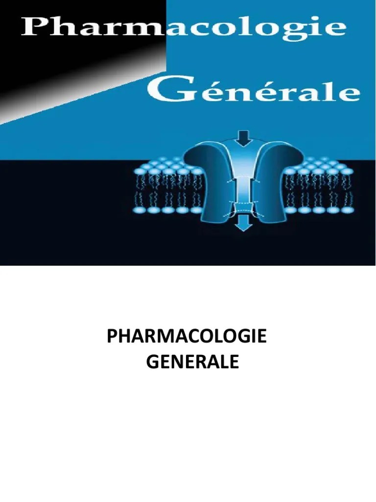 Pharmacologie Generale PDF | PDF | Pharmacien | Ordonnance médicale