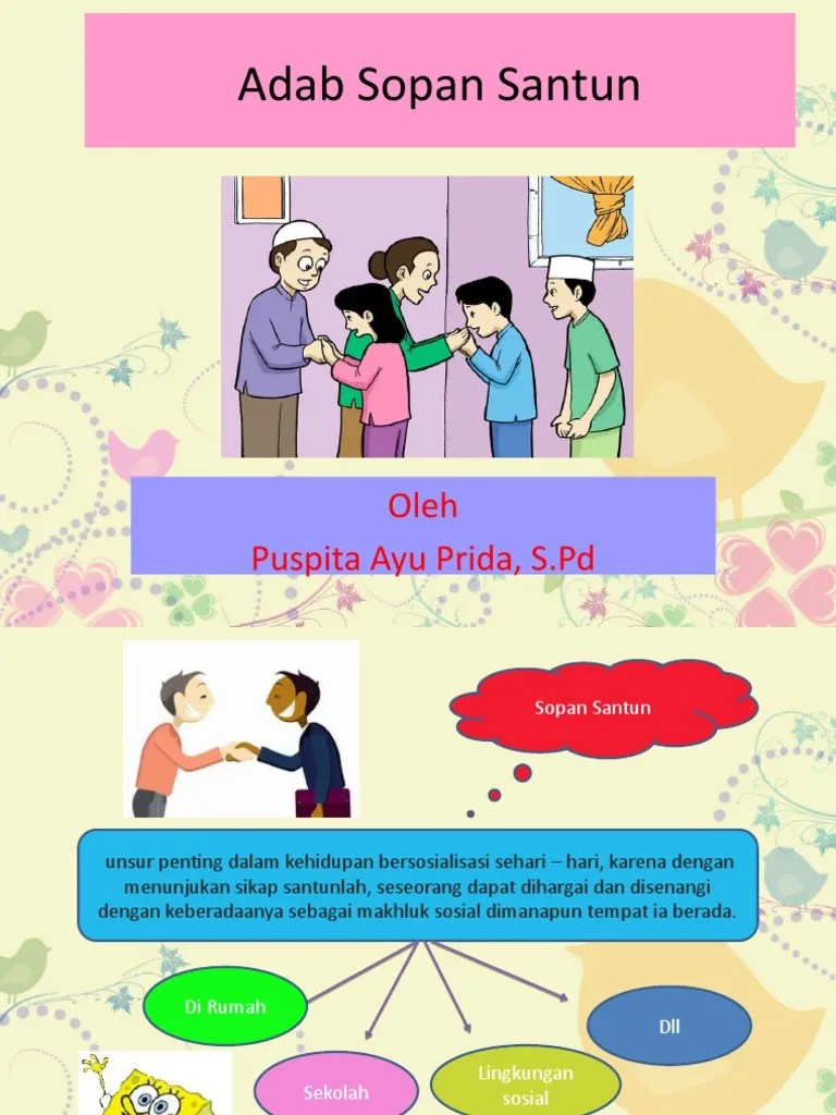 Adab Sopan Santun | PDF